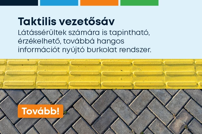 Taktilis vezetősáv