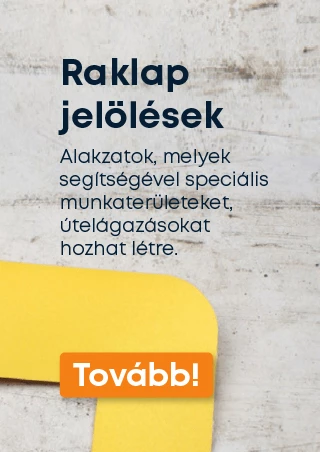 Raklap jelölések