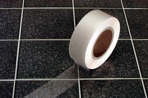 AquaSafe - Finom felületű-140x140mm-Fekete csúszásgátló lap