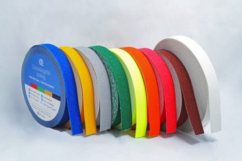 Normál érdességű színes -150mm x 18.3m-Zöld csúszásgátló szalag