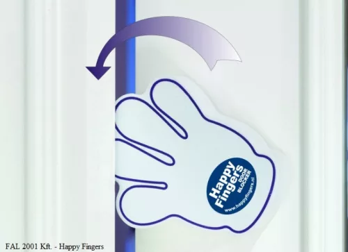 Happy Fingers ujjbecsípődés gátló-120mm x 100mm x 25mm-Fehér-sötét kék