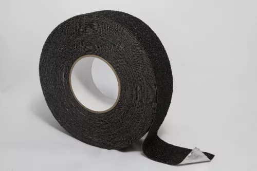 Felületre alakítható csúszásgátló szalag-Fekete-25mm x 18,3m-Fekete