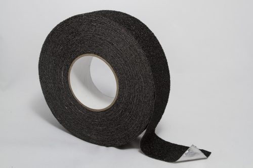 Felületre alakítható csúszásgátló szalag-Fekete-50mm x 18,3m-Fekete