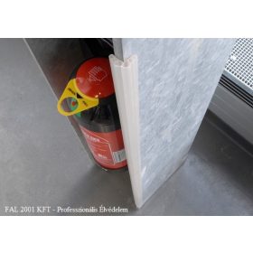 Corner Guard élvédő-100cm x 2,5cm x 2,5cm-Átlátszó