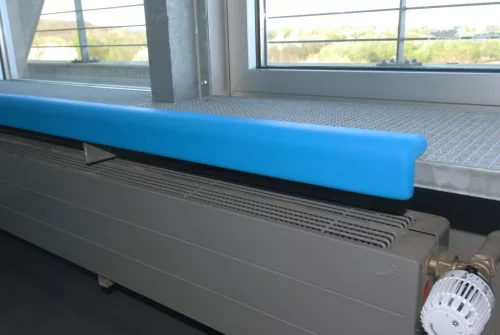 Corner Guard Deluxe-100cm x 6,1cm x 6,1cm-Piros