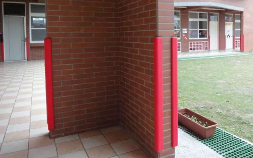 Corner Guard Deluxe-100cm x 6,1cm x 6,1cm-Piros