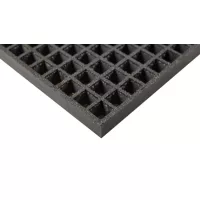 GRP/ÜPE járórácsok, lépcsőrendszerek