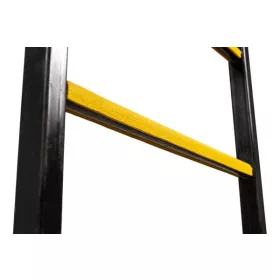 GRP csúszásmentes élvédő létrafokra, 56cm, sárga