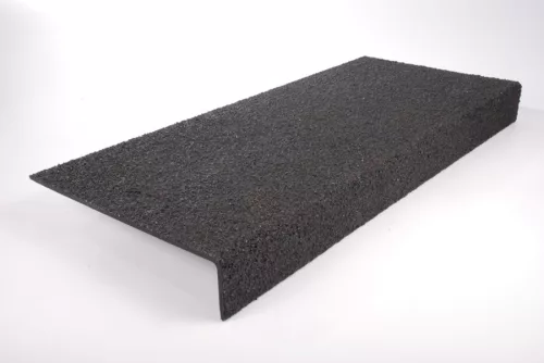 GRP Csúszásmentes lépcsőelem - Ipari-250mm x 55mm x 800mm-sárga RAL 1003