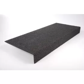   GRP Csúszásmentes lépcsőelem - Ipari-250mm x 55mm x 1600mm-fekete RAL 9005