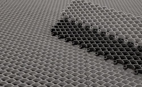 Jaguar 25mm, modulos szennyfogó szőnyeg - 1m² sötétszürke