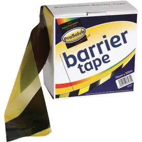   Prosolve Kordonszalag 70mm x 500m, Extra Áron-75mm x 500m-Fekete-Sárga