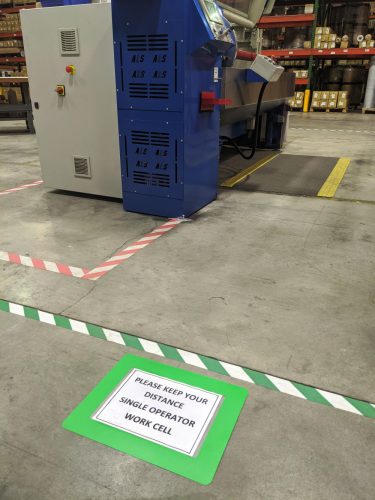 PermaLine Cover színes keret-A4-Világoskék