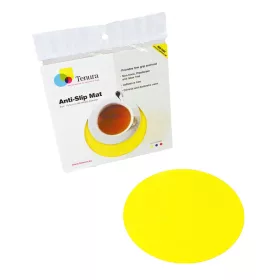 Tenura Coaster kör alakú alátét-14cm-Sárga