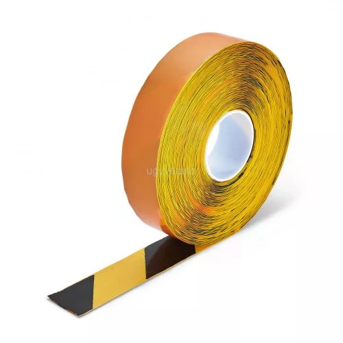 PermaGrip 1mm vastag Ipari Jelölőszalag veszélyre figyelmeztető-100mmx30m-Fehér-Piros