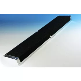L-alakú csúszásgátló lemez-120x45x635mm-Fekete-Sárga