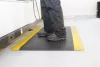 DeckPlate Ipari Álláskönnyítő Szőnyeg szőnyeg-0.6m x 18,3fm-fekete-sárga