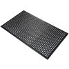 Comfort Mat körmintás gumiszőnyeg - 0,9 x 1,5m - fekete