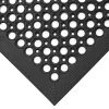 RampMat körmintás gumiszőnyeg-0.9m x 1.5m-fekete