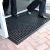 RampMat körmintás gumiszőnyeg-0.9m x 1.5m-fekete