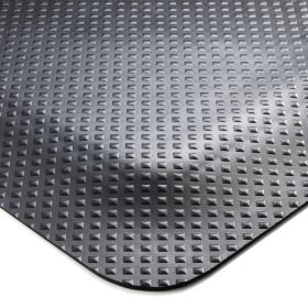   K-Komfort álláskönnyítő szőnyeg fekete, olajálló-0,6m x 0,85m