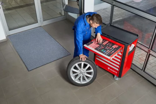 Iron-Horse szennyfogó szőnyeg-1m²-gránitszürke