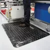 Senso Dial ESD Olajálló Álláskönnyítő szőnyeg-1m x 1fm-fekete kiegészítokkel