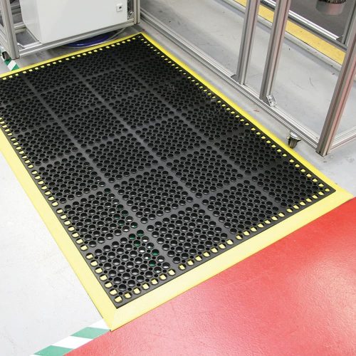 Deluxe Ultra Fáradáscsökkentő Szőnyeg-1m x 1.5m-fekete