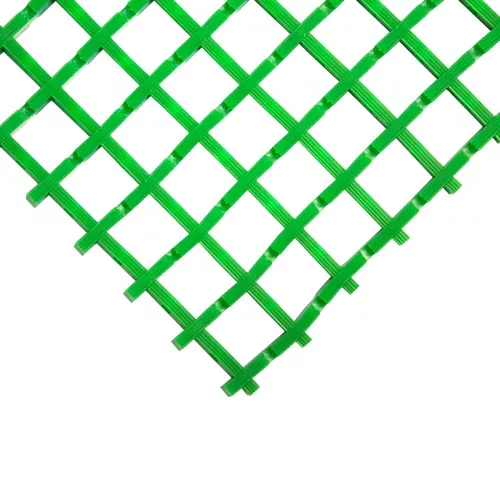 Rácsos Álláskönnyítő Szőnyeg - Lábrács-0.6m x 5m-piros