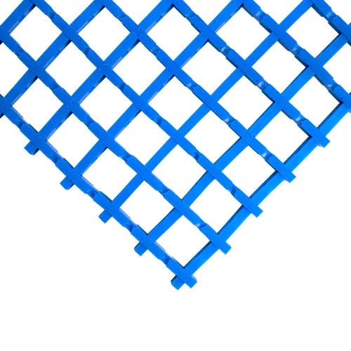 Rácsos Álláskönnyítő Szőnyeg - Lábrács-0.6m x 5m-piros