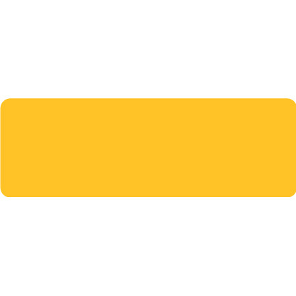 I alakú raklapjelölés, PermaLine, 0,9mm vastag-50mm  x 150mm-Fluoreszkáló sárga