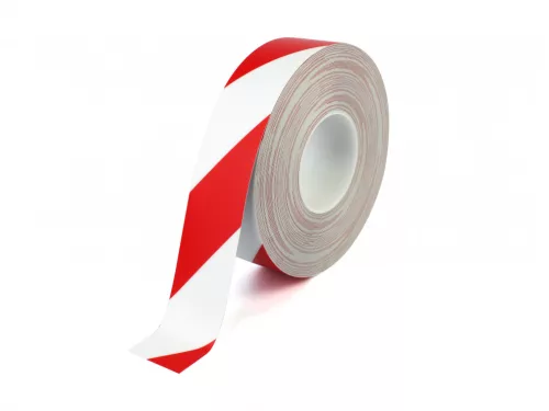 LeanGrip veszélyre figyelmeztető szalag, 0,6mm vastag-50mmx30m-Fekete-Sárga