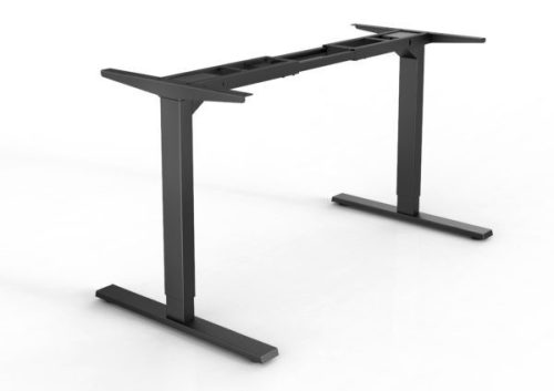 BeActive eletkromos állítható asztalkeret-1080mm - 1800mm-Fekete
