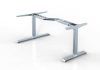 BeActive L-Shape Elektromos Állítható Asztalkeret-1600mm - 1800mm-Fekete