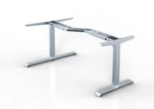BeActive L-Shape Elektromos Állítható Asztalkeret-1600mm - 1800mm-Fekete