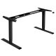 BeActive Easy Elektromosan Állítható Asztalkeret-960mm - 1380mm-Fekete