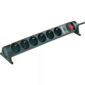 Hálózati elosztó (lapra szerelhető)-40cm-Fekete