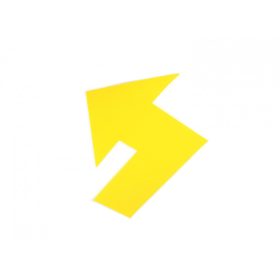   Irányjelző nyíl balra, PermaLine 0,9mm vastag-300mmx230mm-Sárga