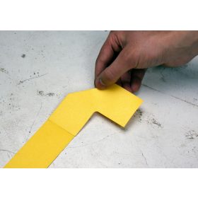 Híd alakú jelölés, LeanGrip 0,6mm vastag-50mm-Sárga