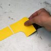 Kapcsolati elem jelölés, LeanGrip 0,6mm vastag, 90 fokos-50mm-Zöld