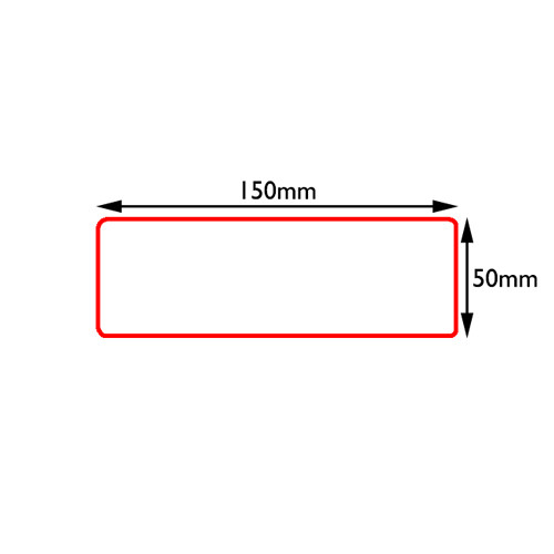 I alakú jelölés, LeanGrip 0,6mm vastag-50mm  x 150mm-Zöld