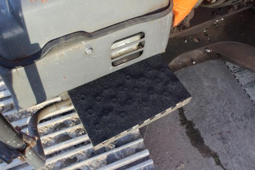 Csúszásgátló munkagépekre, felületre alakítható-25mm x 18,3m-Fekete