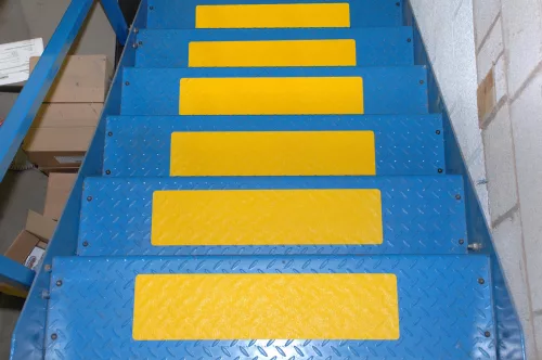 Csúszásgátló munkagépekre, felületre alakítható-150mm x 18.3m-Sárga