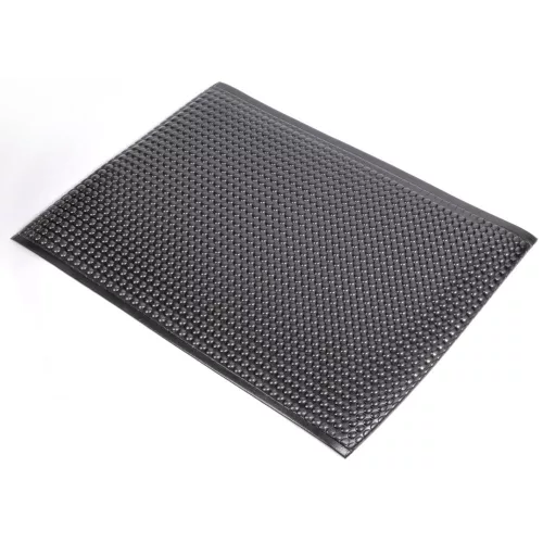 Orthomat Prémium Bubble álláskönnyítő szőnyeg-0.9m x 18.3m-fekete