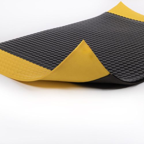 Orthomat Prémium Bubble álláskönnyítő szőnyeg-0.6m x 0.9m-sárga-fekete