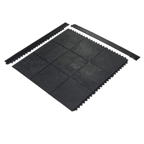 Solid Fatigue-Step, male szegély elem fekete, 75mm x 1m