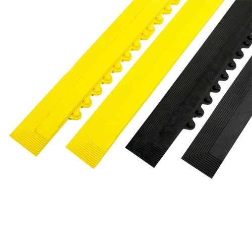Solid Fatigue-Step, male szegély elem sárga, 75mm x 1m