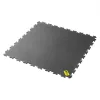Ecotile-ESD-X7, modulos padlóburkolat földelési csatlakozóval, 50x50cm, világosszürke