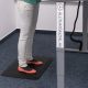 BeActive Irodai Álláskönnyítő Szőnyeg-51cm x 77cm-fekete