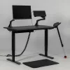 BeActive Irodai Álláskönnyítő Szőnyeg-51cm x 77cm-fekete